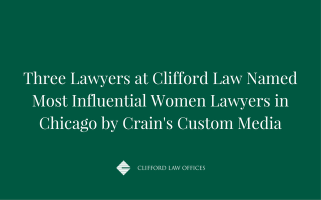 Lawyers at Clifford Law Named Most Influential Women Lawyers in Chicago.png