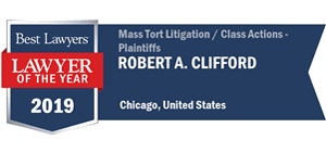 Best Lawyers Lawyer of the Year Robert Clifford 2019