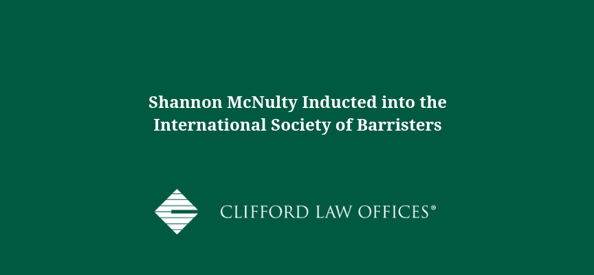 Shannon McNulty Inducted into the International Society of Barristers