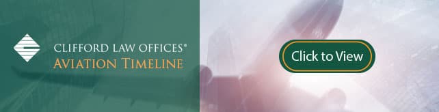 Clifford Law Offices Aviation Litigation Timeline