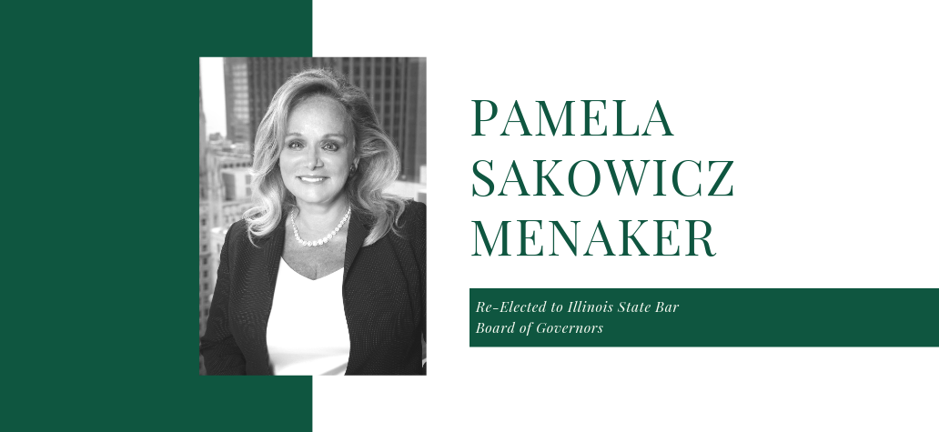 Pam Menaker Re-Elected to Illinois State Bar Board of Governors