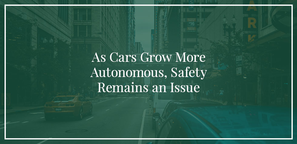 As Cars Grow More Autonomous, Safety Remains an Issue