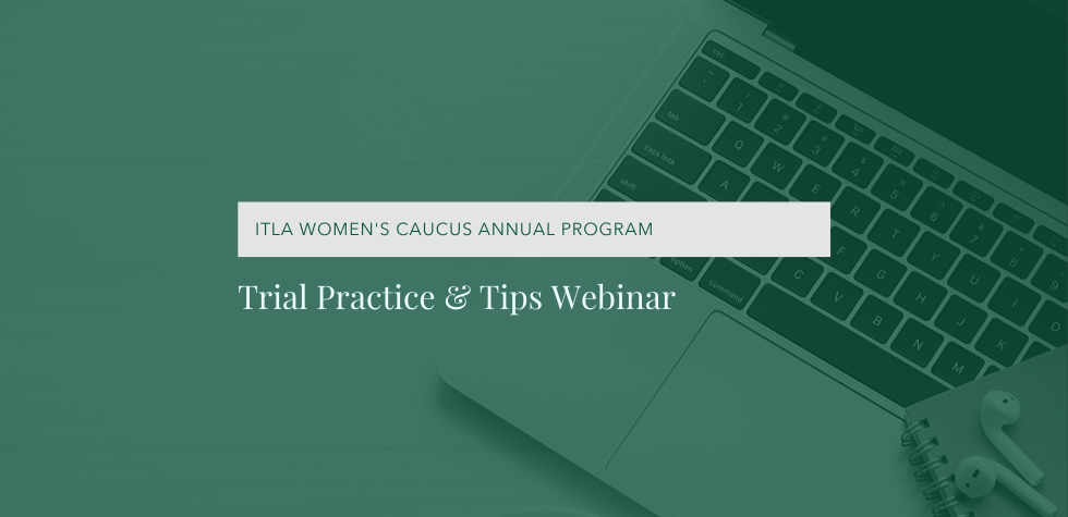 ITLA Women's Caucus Annual Program 2020