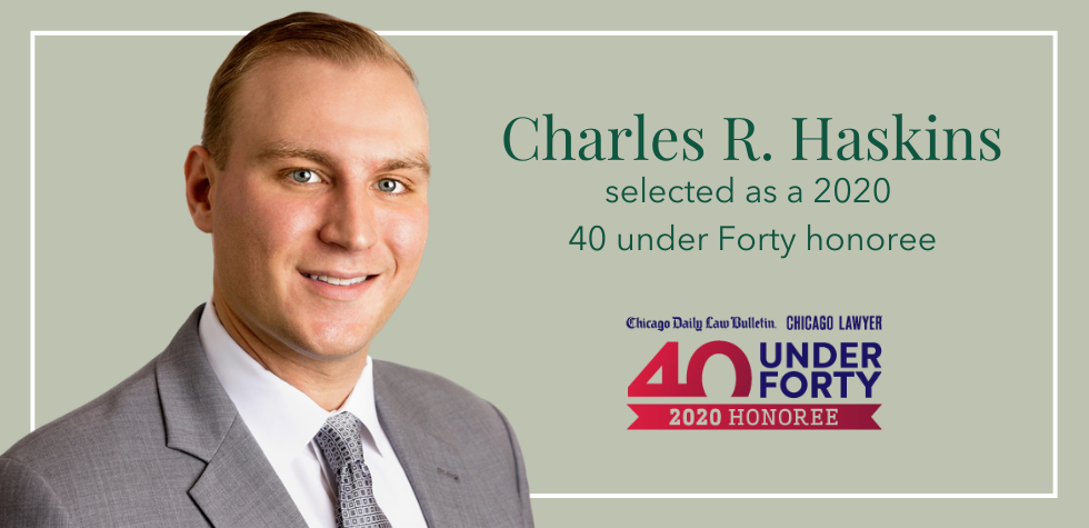 Charles R Haskins Top 40 Under 40 (1)