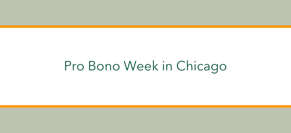 Pro Bono Week in Chicago