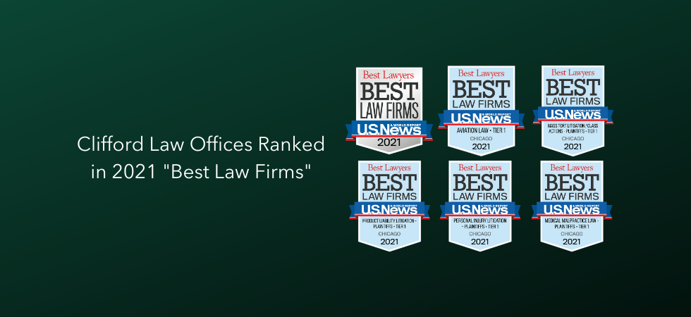Clifford Law Offices Ranked in 2021 “Best Law Firms”