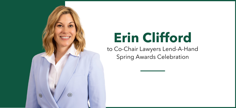 Erin Clifford to Co-Chair Lawyers Lend-A-Hand Spring Awards Celebration