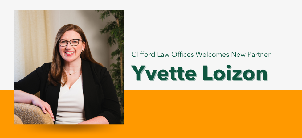 Clifford Law Offices Hires New Partner
