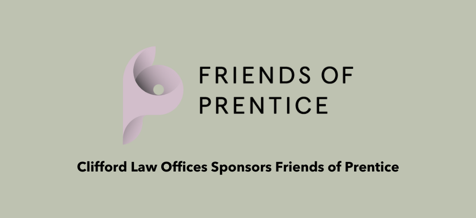 Clifford Law Offices Sponsors Friends of Prentice