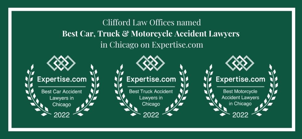 Clifford Law Offices Named to 2022 Best Car, Truck, and Motorcycle Lawyers lists on Expertise.com