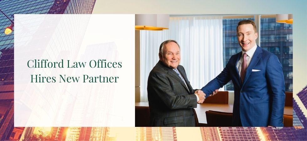 Clifford Law Offices Hires New Partner
