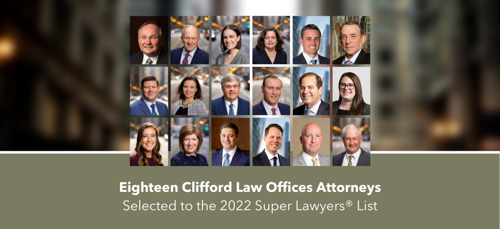 Eighteen Attorneys Selected to the 2022 Super Lawyers List