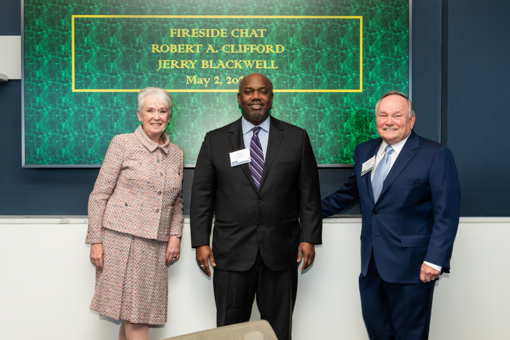 Robert A. Clifford Leads Fireside Chat with Jerry Blackwell