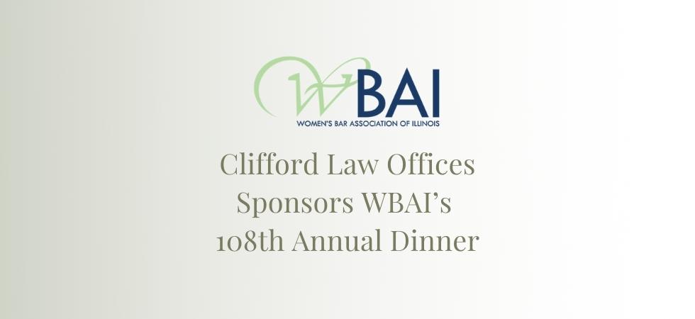 Clifford Law Offices Sponsors WBAI’s 108th Annual Dinner