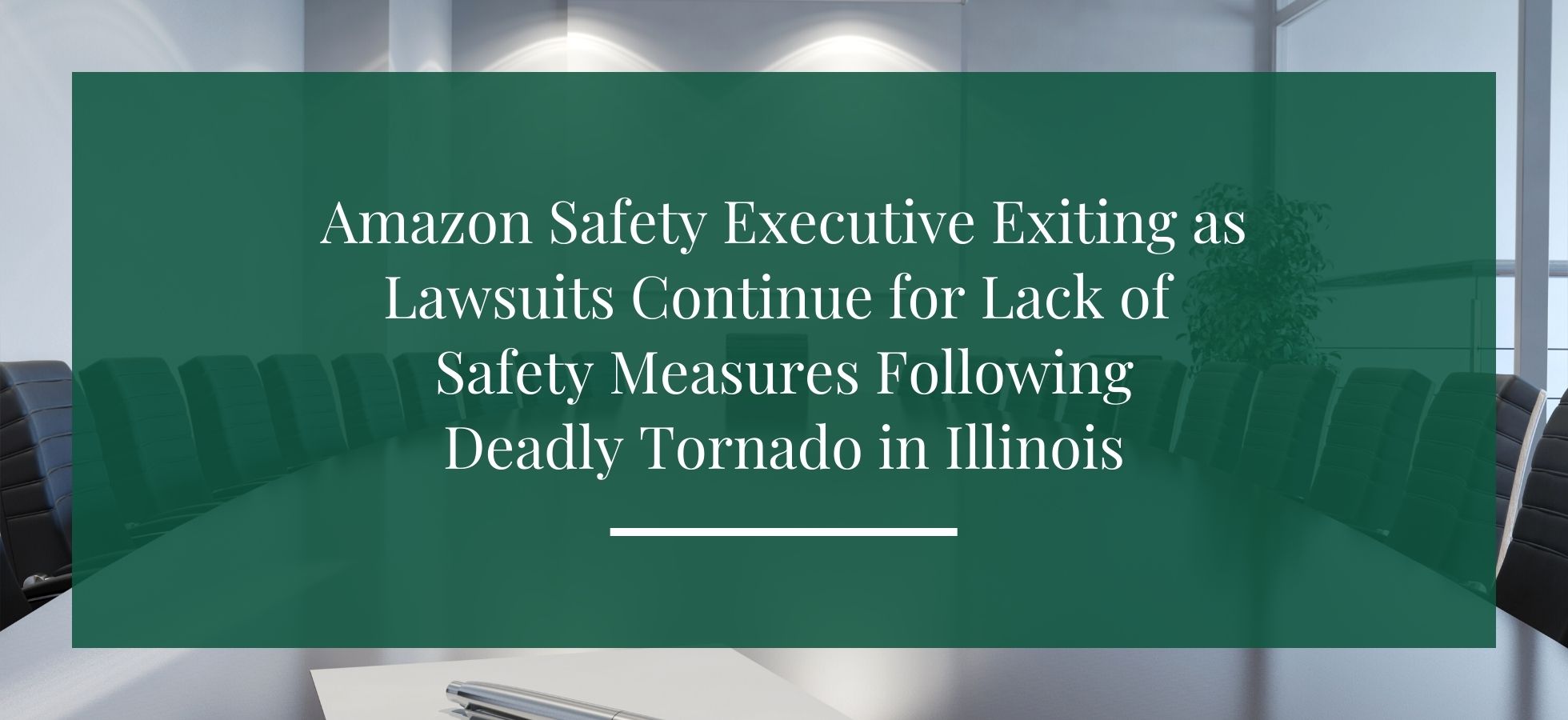 Amazon Safety Executive Exiting as Lawsuits Continue for Lack of Safety