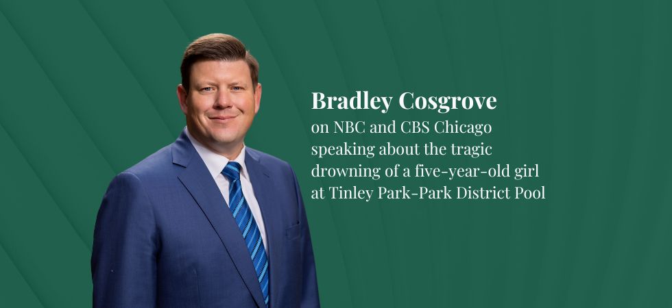 Bradley Cosgrove Interviewed on NBC and CBS Chicago About Ways to Avoid Pool Drownings after Tragic Death of Five-Year-Old at Tinley Park Pool