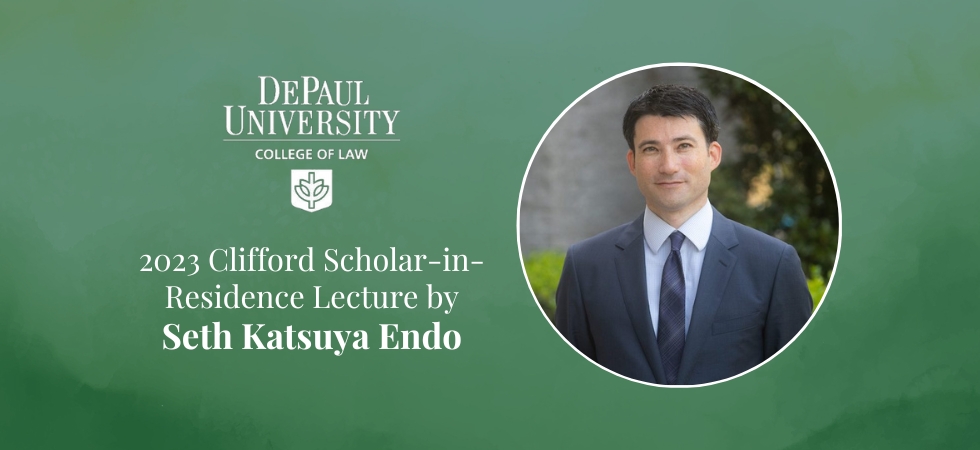 2023 Clifford Scholar-in-Residence Lecture by Seth Katsuya Endo