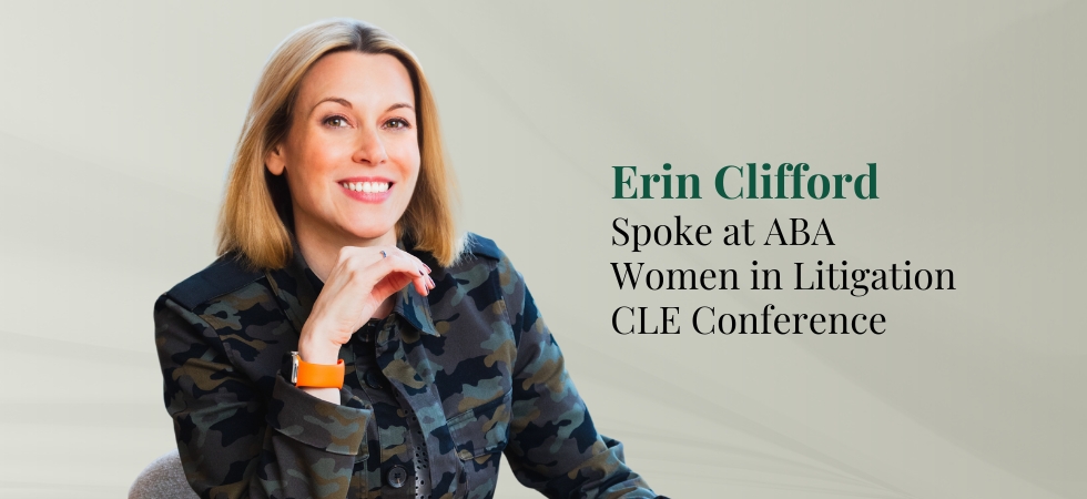 Erin Clifford Spoke at 2023 Women in Litigation Joint CLE Conference