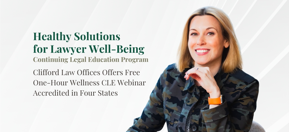 Healthy Solutions for Lawyer Well-Being CLE Program