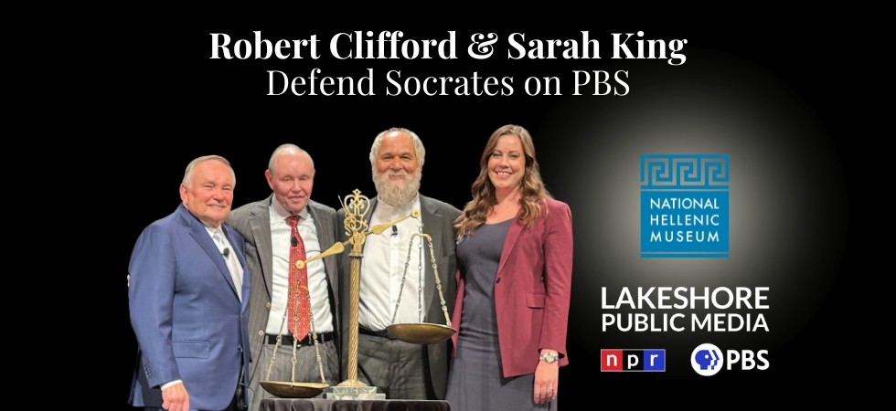Robert Clifford and Sarah King Defend Socrates on PBS