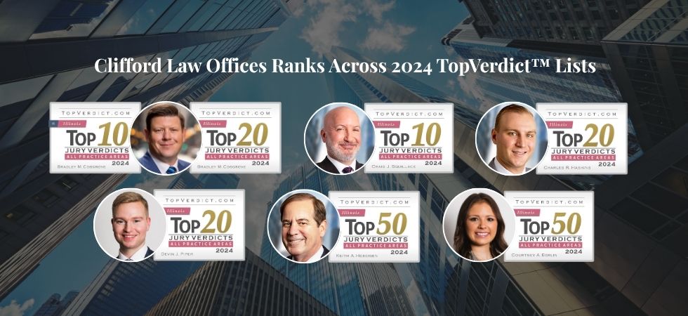 Clifford Law Offices Ranks Across 2024 TopVerdict Lists