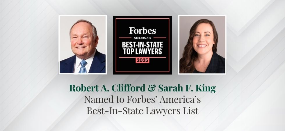 Named to Forbes’ America’s Best‑In‑State Lawyers List