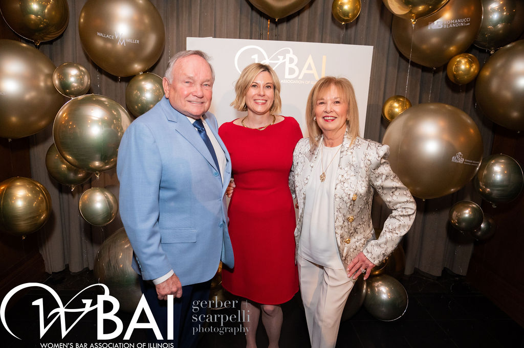 Erin Clifford with her parents Robert and Joan Clifford.