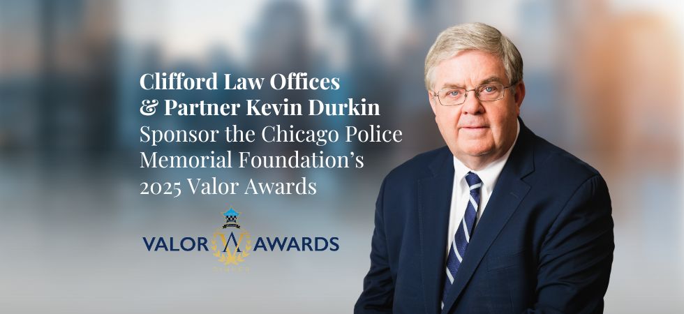 Clifford Law Offices & Partner Kevin Durkin Sponsor the Chicago Police Memorial Foundation’s 2025 Valor Awards