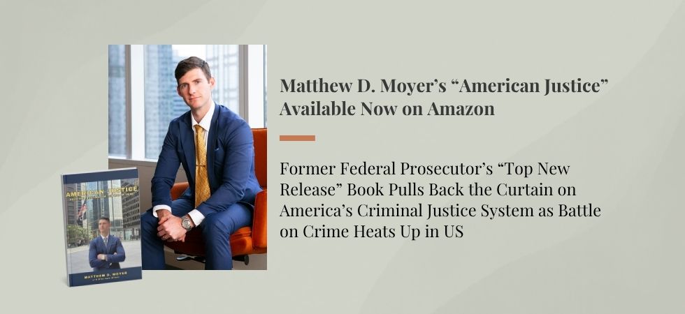 Matthew Moyer's Book 'American Justice' Released October 21