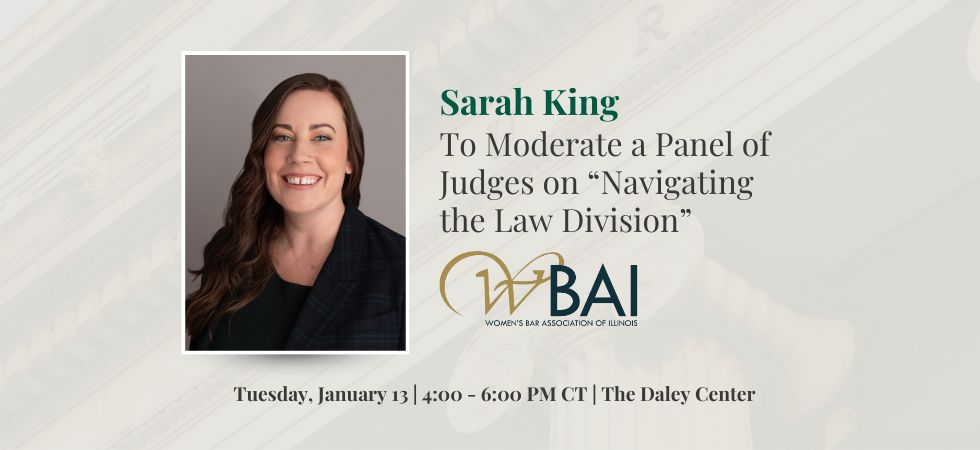 Sarah King To Moderate a Panel of Judges on “Navigating the Law Division”