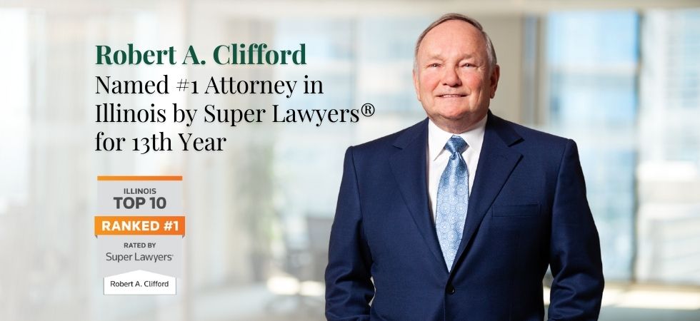 Robert Clifford Ranked #1 in 2026 Illinois Super Lawyers List