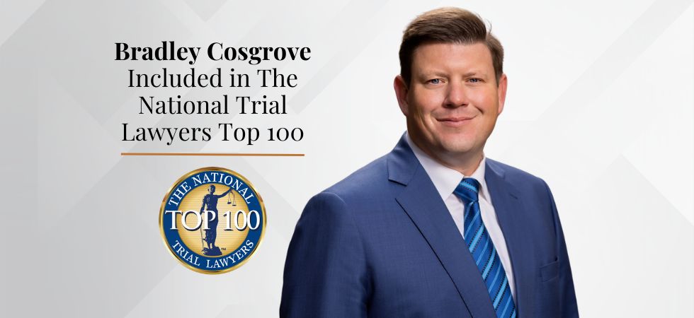 Bradley Cosgrove Included in The National Trial Lawyers Top 100