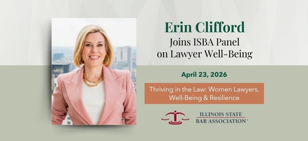 Erin Clifford Joins ISBA Panel on Lawyer Well-Being