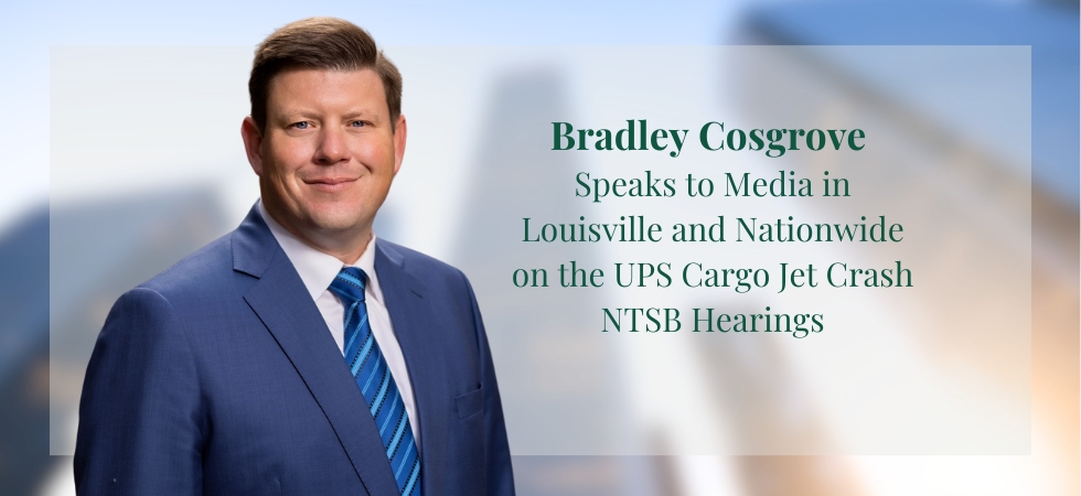 Brad Cosgrove Speaks to Media in Louisville and Nationwide on the UPS Cargo Jet Crash NTSB Hearings