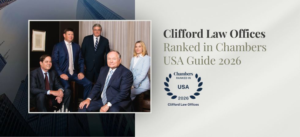 Clifford Law Offices Included in Chambers Guide USA